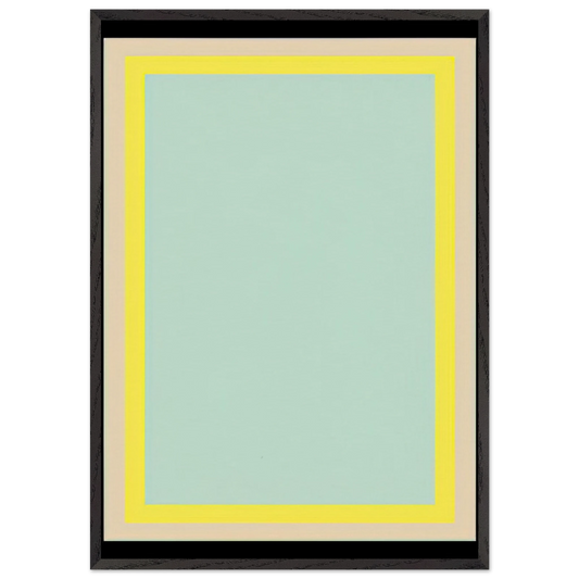 Series Painting 10 - 1966 - Ronnie Landfield Framed Art Print – Black Wooden Frame - Default Title - -Framed Art Print