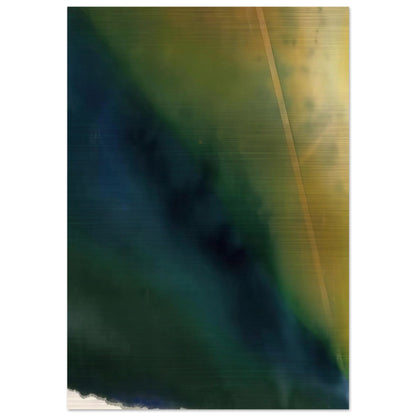 Light Fan - Sam Gilliam Brushed Aluminum Print - 70x100 cm / 28x40 inches | Sam Gilliam Aluminum Print | Sam Gilliam Prints