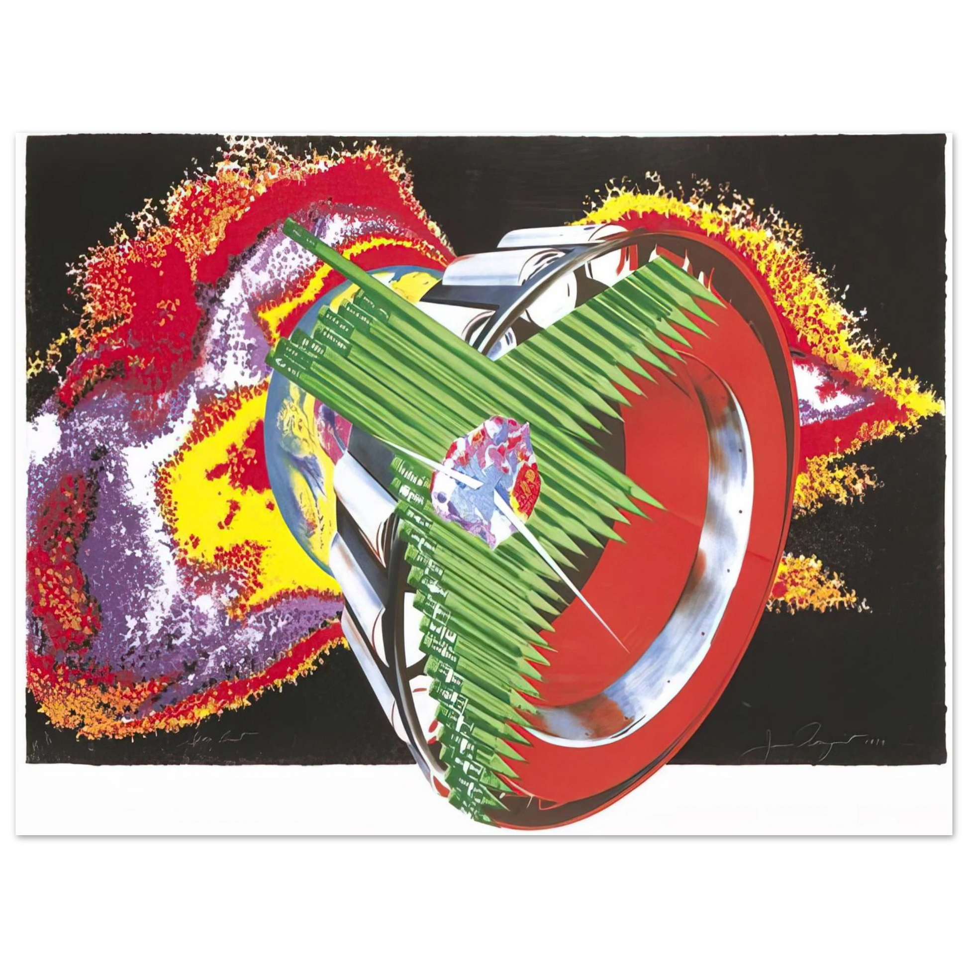 James Rosenquist - Space Dust Fine Art Poster - Default Title
