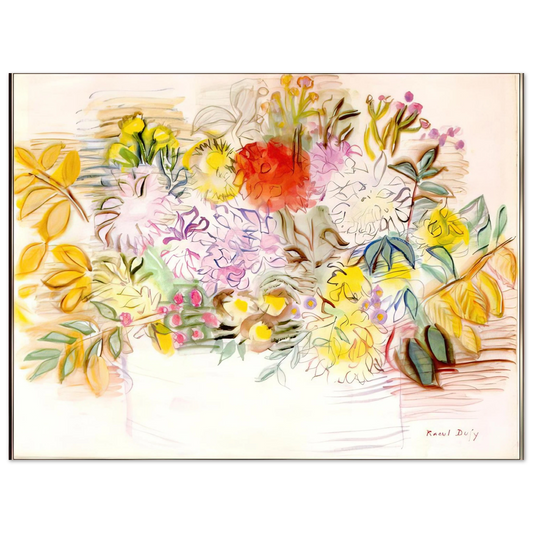 Raoul Dufy - BOUQUET OF FLOWERS Fine Art Poster - Default Title