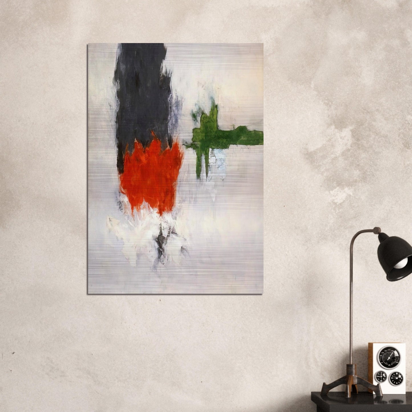 Sun Moon Chalice II - 1962 - Theodoros Stamos Brushed Aluminum Print - 70x100 cm / 28x40 inches | Theodoros Stamos Aluminum Print | Theodoros Stamos Prints