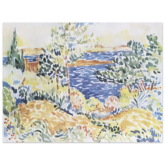 Henri-Edmond Cross - Lavender Fine Art Poster - Default Title