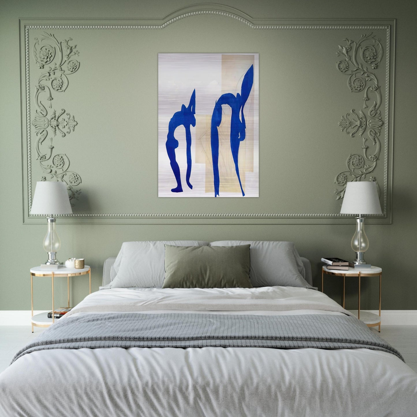 BLUE NUDES - Henri Matisse Brushed Aluminum Print - 70x100 cm / 28x40 inches | Henri Matisse Aluminum Print | Henri Matisse Prints