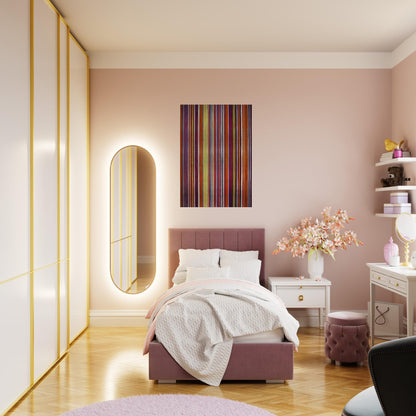 Untitled - 1964 - Gene Davis Brushed Aluminum Print - 70x100 cm / 28x40 inches | Gene Davis Aluminum Print | Gene Davis Prints