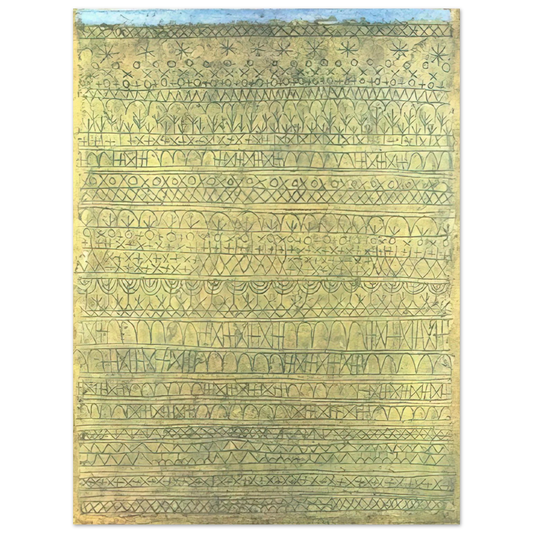 Paul Klee - PASTORAL RHYTHMS 1927 Fine Art Poster - Default Title