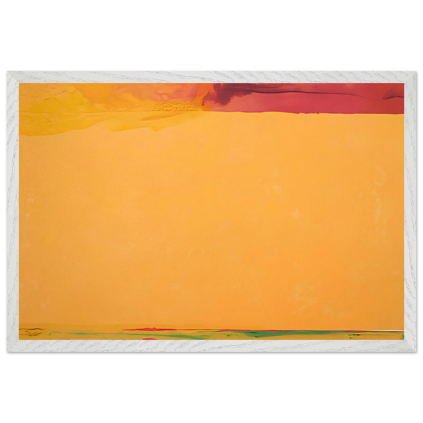 Helen Frankenthaler - Southern Exposure - 2005 Wall art - A2 (42 x 59.4  cm) - Premium Wooden Framed Poster With Fine Art Paper - Wood frame