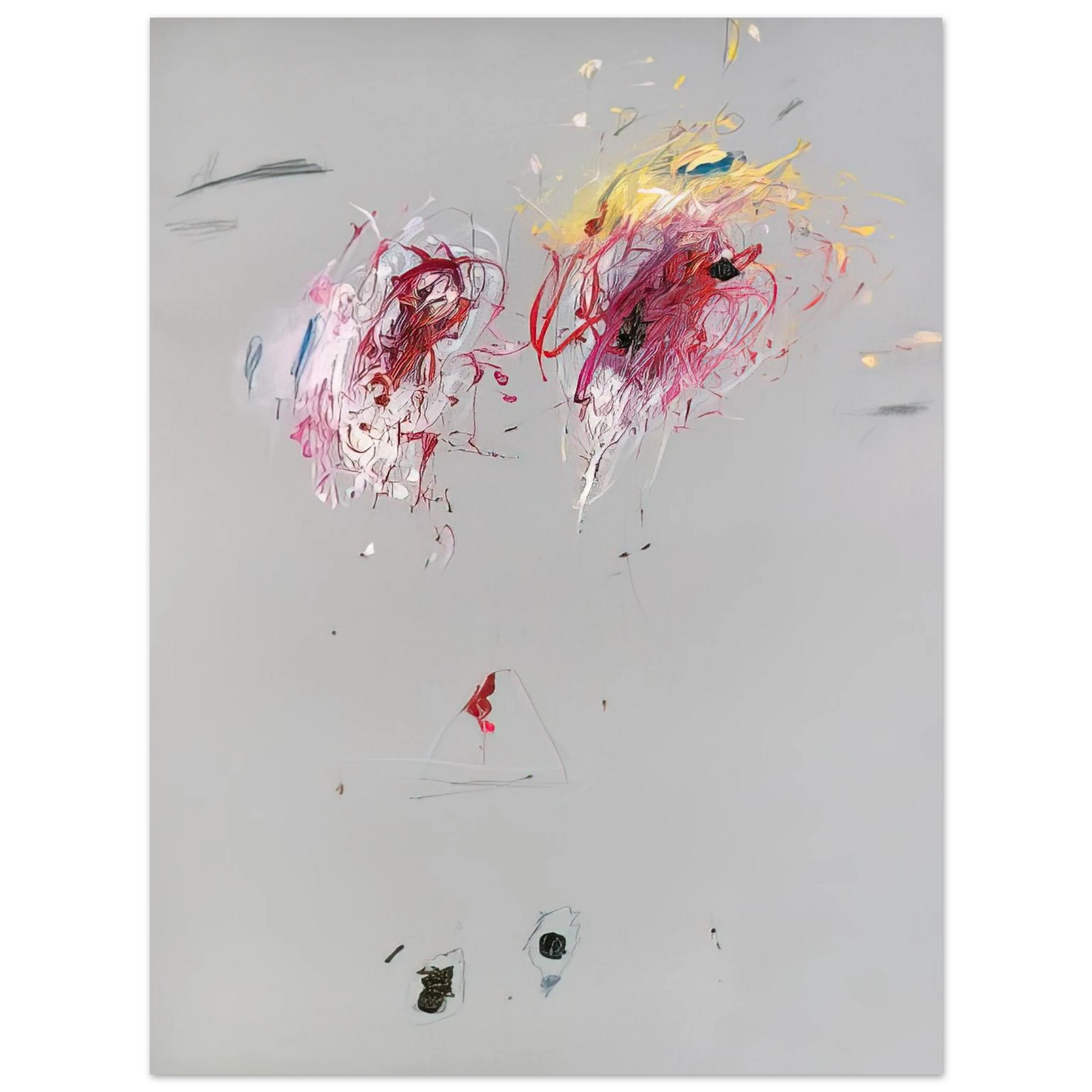 Cy Twombly - Nine Discourses on Commodus, Part IV Fine Art Poster - Default Title
