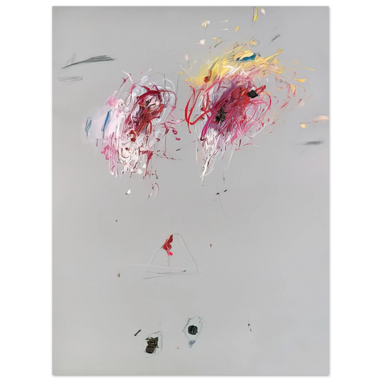 Cy Twombly - Nine Discourses on Commodus, Part IV Fine Art Poster - Default Title