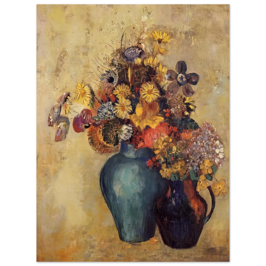 Odilon Redon - FLOWERS 1 Fine Art Poster - Default Title