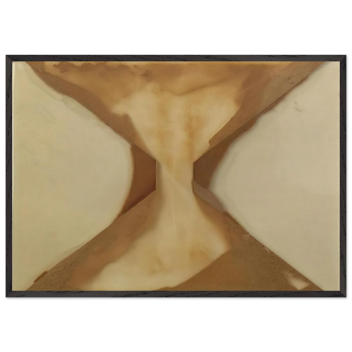 Curriculum Vitae - 1970 - Dieter Roth 70x100 cm / 28x40 inches Framed Art Print – Black Wooden Frame