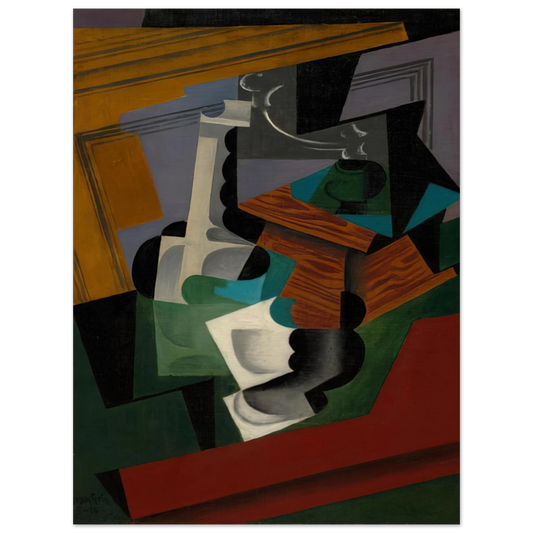 Juan Gris - THE COFFEE MILL 1916 Fine Art Poster - Default Title