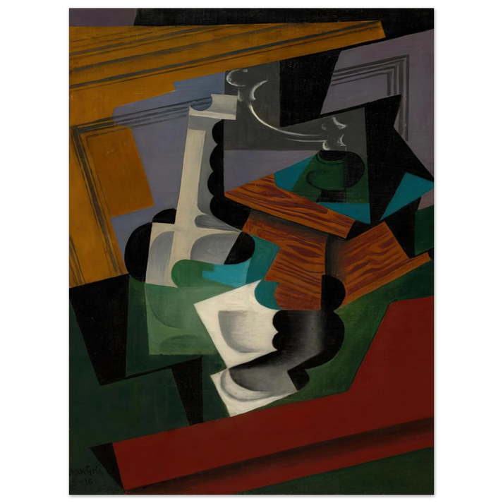 Juan Gris - THE COFFEE MILL 1916  75x100 cm / 30x40inches Fine Art Poster