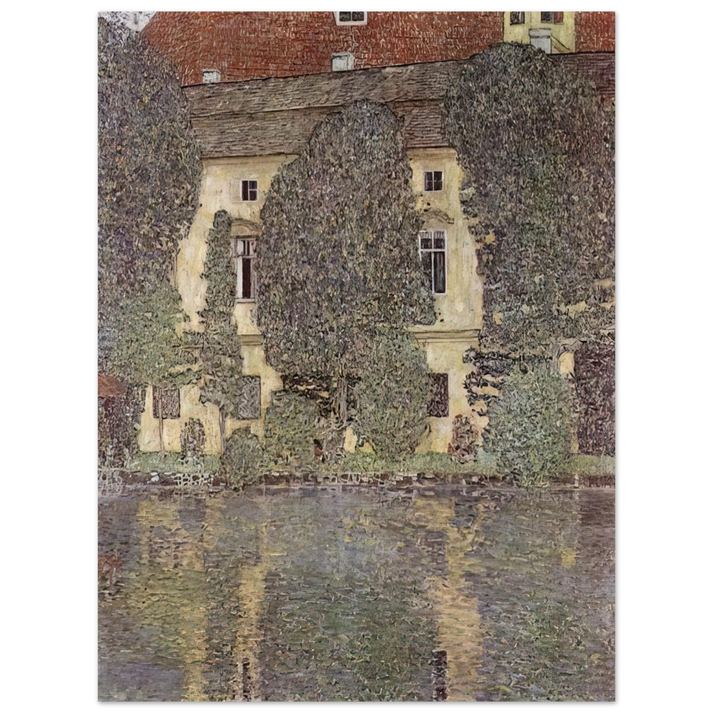 Gustav Klimt - THE SCHLOSS KAMMER ON THE ATTERSEE III 1910  75x100 cm / 30x40inches Fine Art Poster