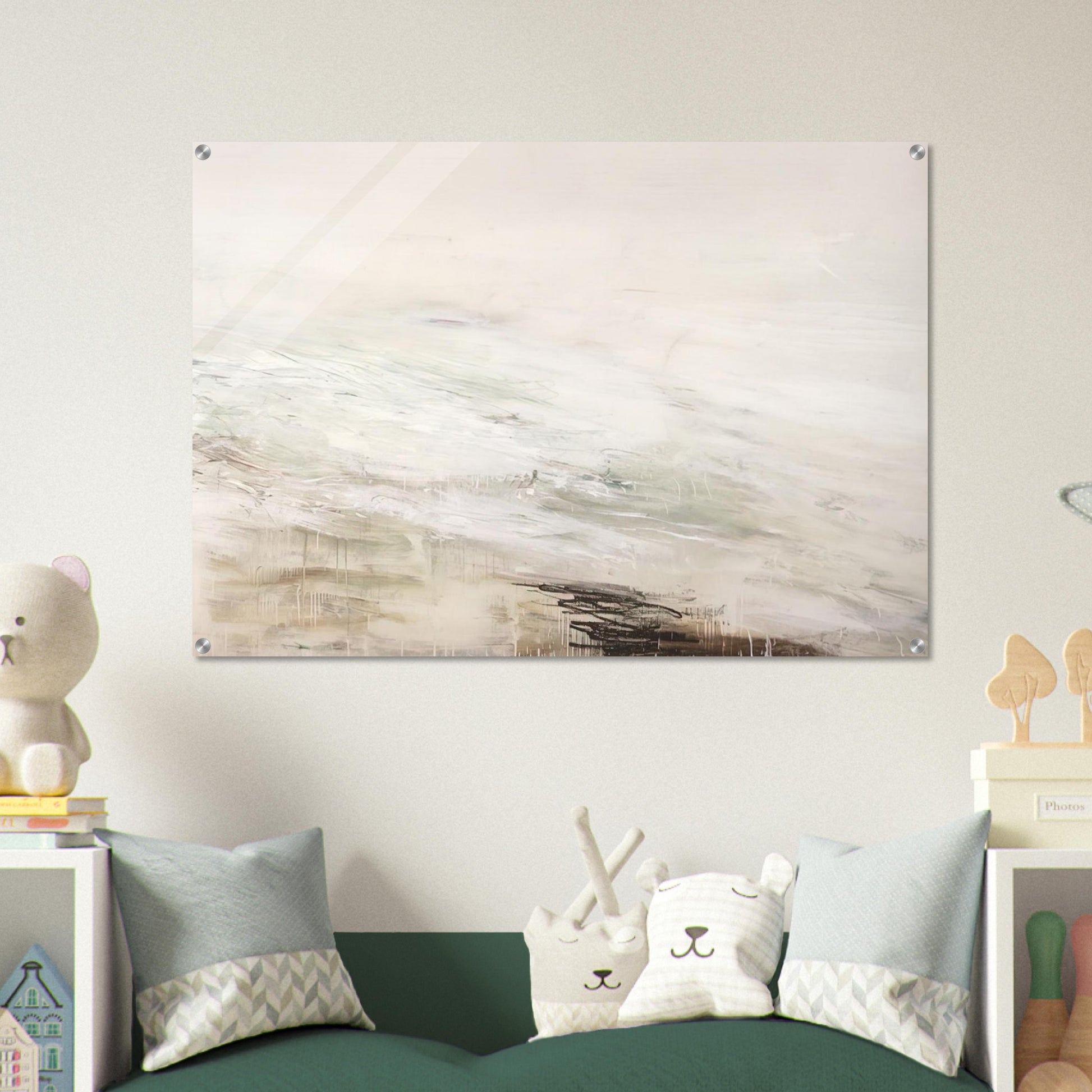 Hero and Leandro  A Painting in Four Parts  Part II - Cy Twombly Acrylic Print - 70x100 cm / 28x40″ inches | Cy Twombly Wall Art | Cy Twombly Prints