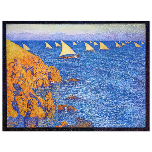 Theo van Rysselberghe - THE REGATA 1892 Fine Art Poster - Default Title