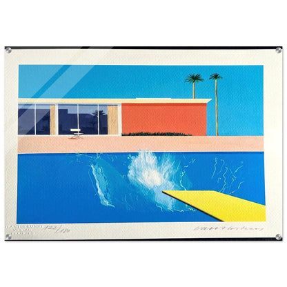 David Hockney - David Hockney Acrylic Print - 70x100 cm / 28x40″ inches | David Hockney Wall Art | David Hockney Prints