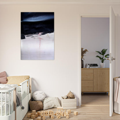 Orage - Art Informel - Nicolas de Stael Brushed Aluminum Print - 70x100 cm / 28x40 inches | Nicolas de Stael Aluminum Print | Nicolas de Stael Prints