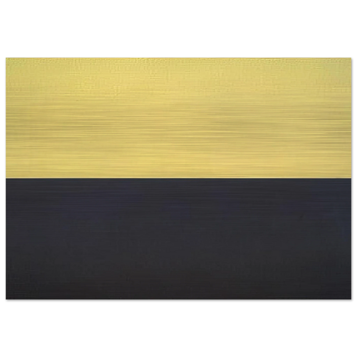 Rodeo - 1971 - Brice Marden Brushed Aluminum Print - 70x100 cm / 28x40 inches | Brice Marden Aluminum Print | Brice Marden Prints