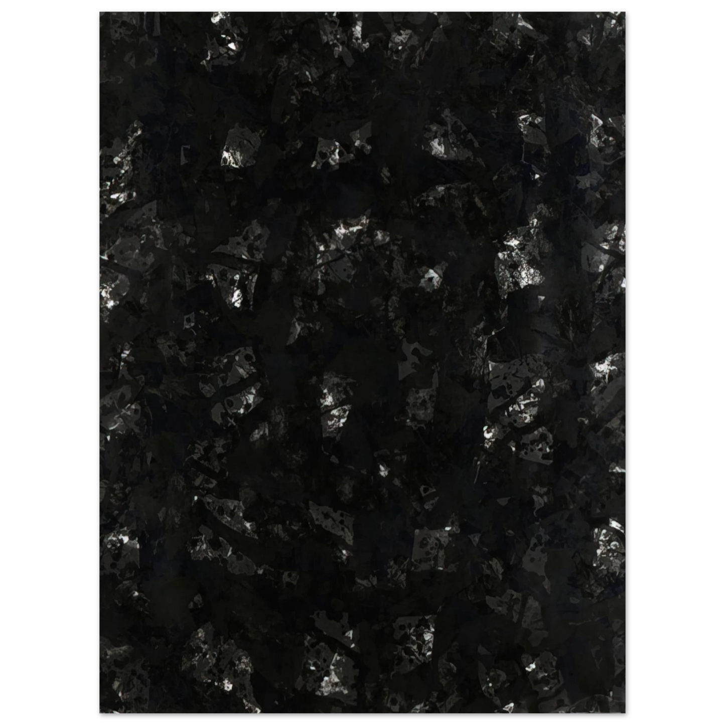 Sam Francis - Indigo Wood Fine Art Poster - Default Title