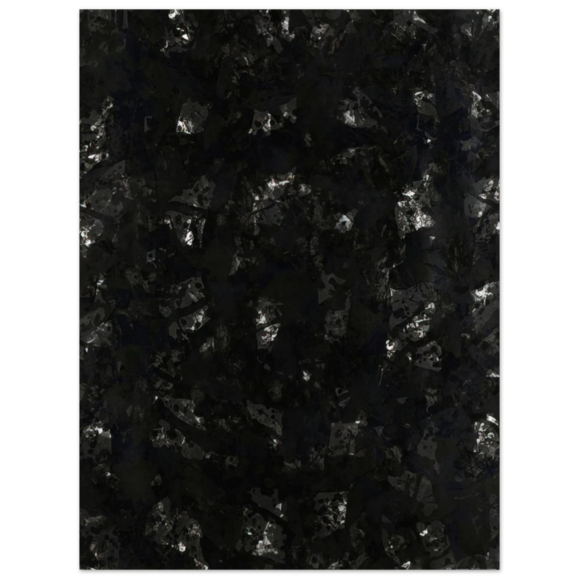 Sam Francis - Indigo Wood Fine Art Poster - Default Title