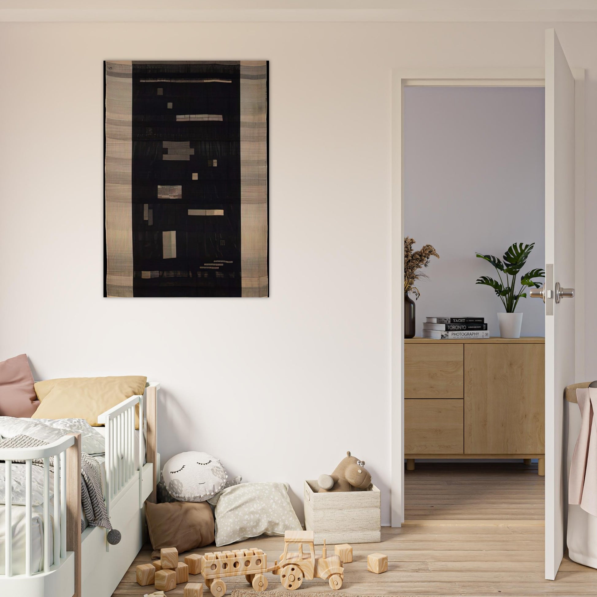 ANCIENT WRITING 1936 - Anni Albers Brushed Aluminum Print - 70x100 cm / 28x40 inches | Anni Albers Aluminum Print | Anni Albers Prints