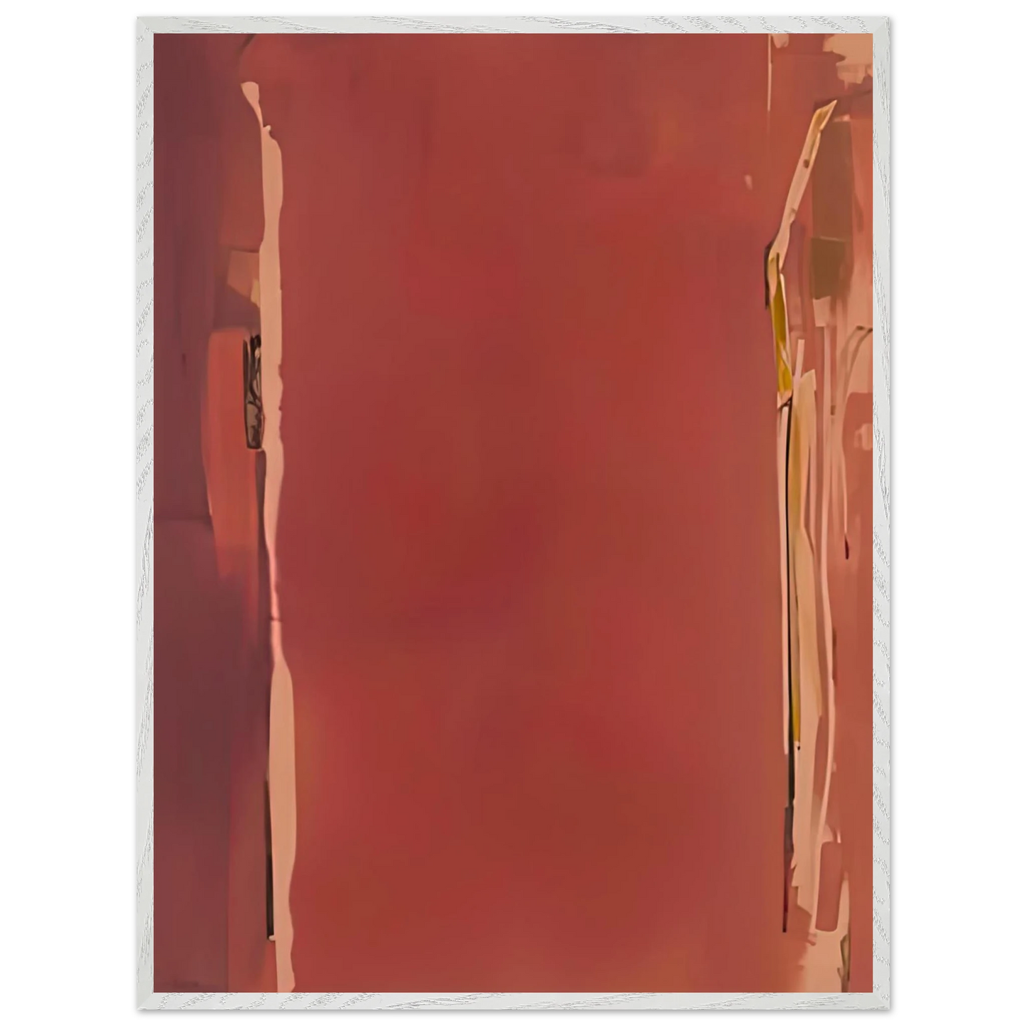 Helen Frankenthaler - Sentry, 1976- Wall Art - 60x80 cm / 24x32 inches - Premium Wooden Framed Poster With Fine Art Paper - Black frame