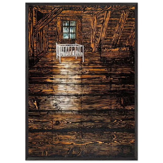 PARSIFAL I 1973 - Anselm Kiefer Framed Art Print – Black Wooden Frame - Default Title - -Framed Art Print