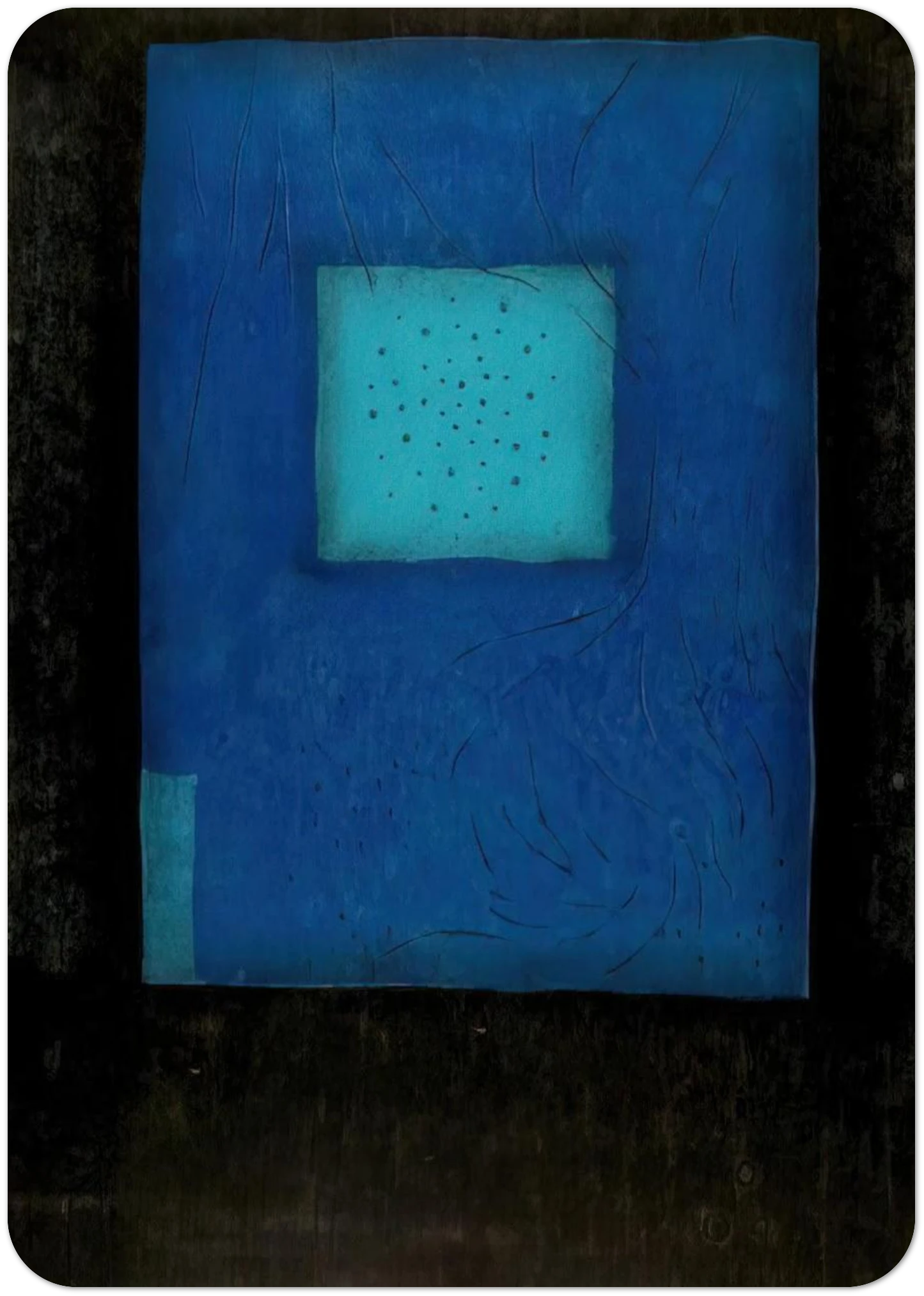 Nostalgia in Blue - 1968 By Hiroyuki Tajima Pack of 10 Post Cards | Hiroyuki Tajima Post Cards | A6 (10.5 x 14.8 cm) - 4.1 x 5.8 inches