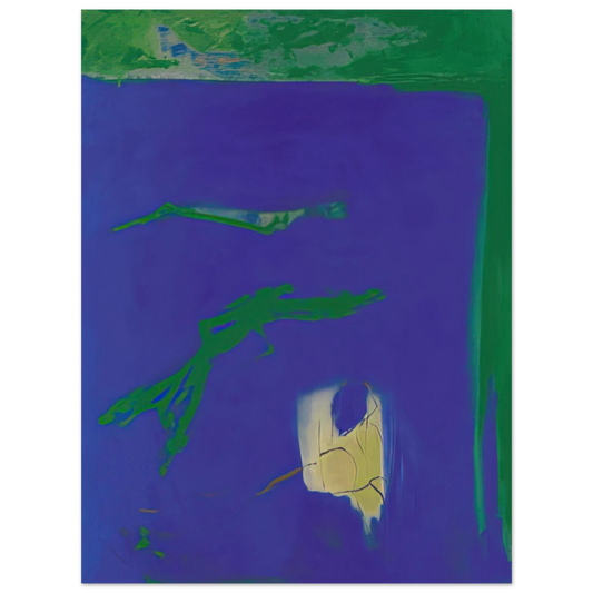 Esteban Vicente - AZUL 1994 Fine Art Poster - Default Title