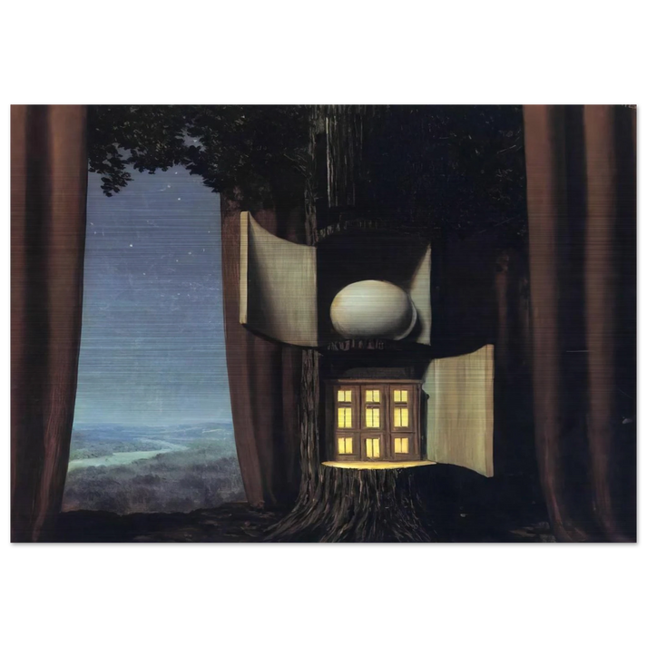 THE VOICE OF BLOOD 1948 1 - Rene Magritte Brushed Aluminum Print - 70x100 cm / 28x40 inches | Rene Magritte Aluminum Print | Rene Magritte Prints
