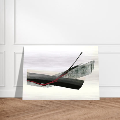 Gratitude - Abstract Expressionism - Toko Shinoda Brushed Aluminum Print - 70x100 cm / 28x40 inches | Toko Shinoda Aluminum Print | Toko Shinoda Prints