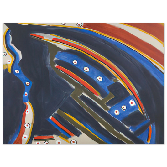 Betty Parsons - Gold Stopple Moonshot - 1972 Fine Art Poster - Default Title