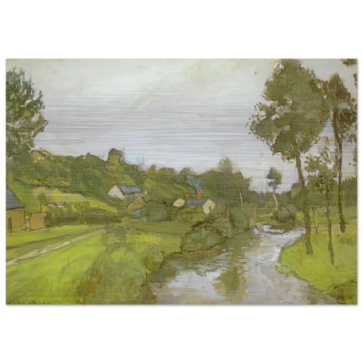 LANDSCAPE LESQUIELLES ST GERMAIN 1903 - Henri Matisse Brushed Aluminum Print - 70x100 cm / 28x40 inches | Henri Matisse Aluminum Print | Henri Matisse Prints