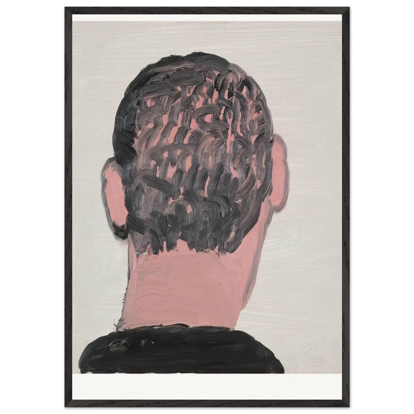 UNTITLED 7 N3 - Philip Guston Framed Art Print – Black Wooden Frame - Default Title - -Framed Art Print