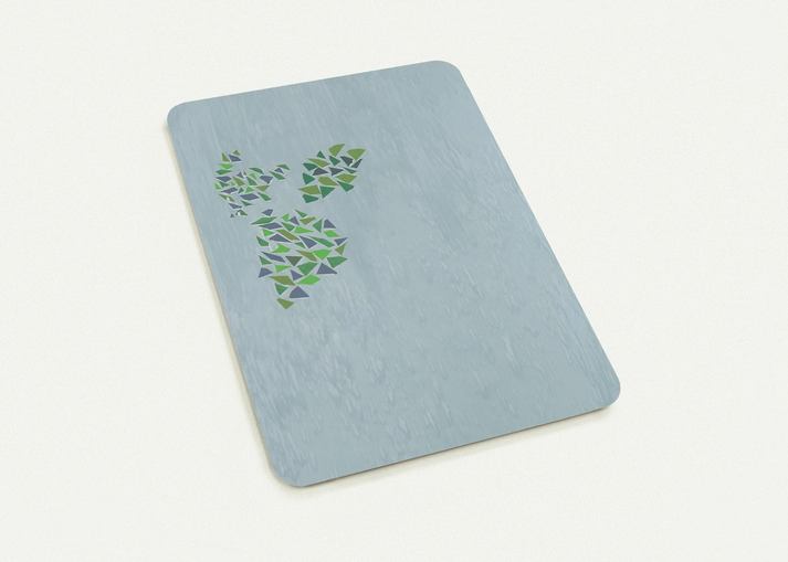 Colors on Blue - Post-Painterly Abstraction By Robert Goodnough Pack of 10 Post Cards | Robert Goodnough Post Cards | A6 (10.5 x 14.8 cm) - 4.1 x 5.8 inches