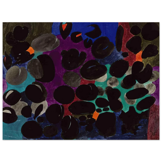 Johannes Itten - Plumen - 1957 Fine Art Poster - Default Title