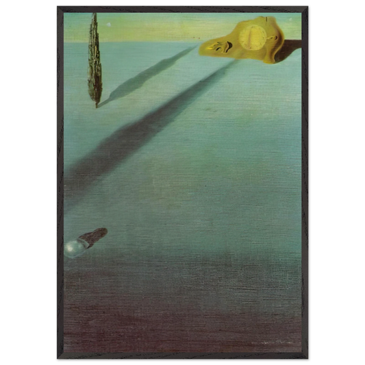 THE SENSE OF SPEED - Salvador Dali Framed Art Print – Black Wooden Frame - Default Title - -Framed Art Print