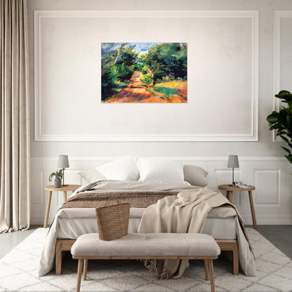 Landscape Near Varengeville - Pierre-Auguste Renoir Acrylic Print - 70x100 cm / 28x40″ inches