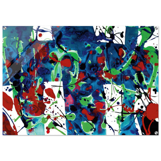 Untitled  SFP94-33  SFF 1709  - Sam Francis Acrylic Print - 70x100 cm / 28x40″ inches