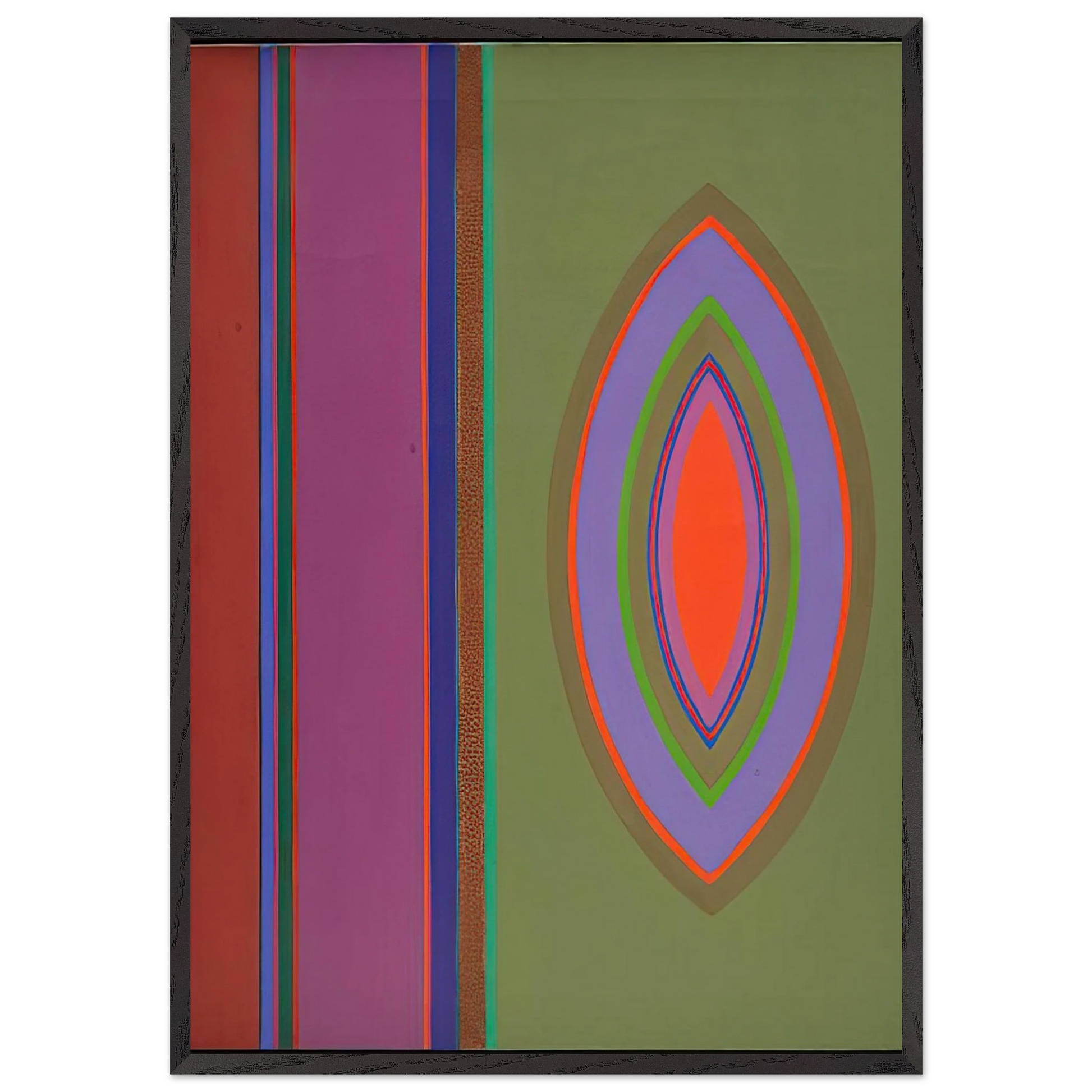 RVG - 1966 - John Ferren Framed Art Print – Black Wooden Frame - Default Title - -Framed Art Print