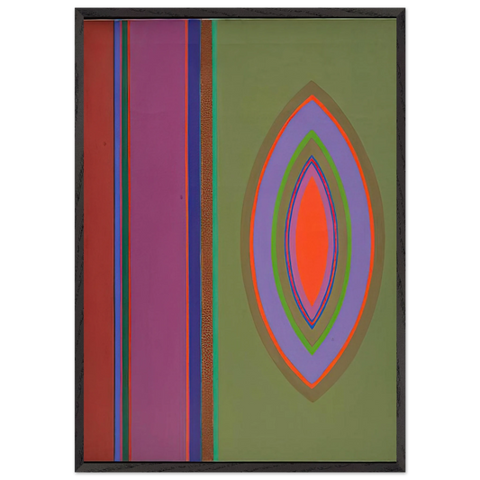 RVG - 1966 - John Ferren Framed Art Print – Black Wooden Frame - Default Title - -Framed Art Print