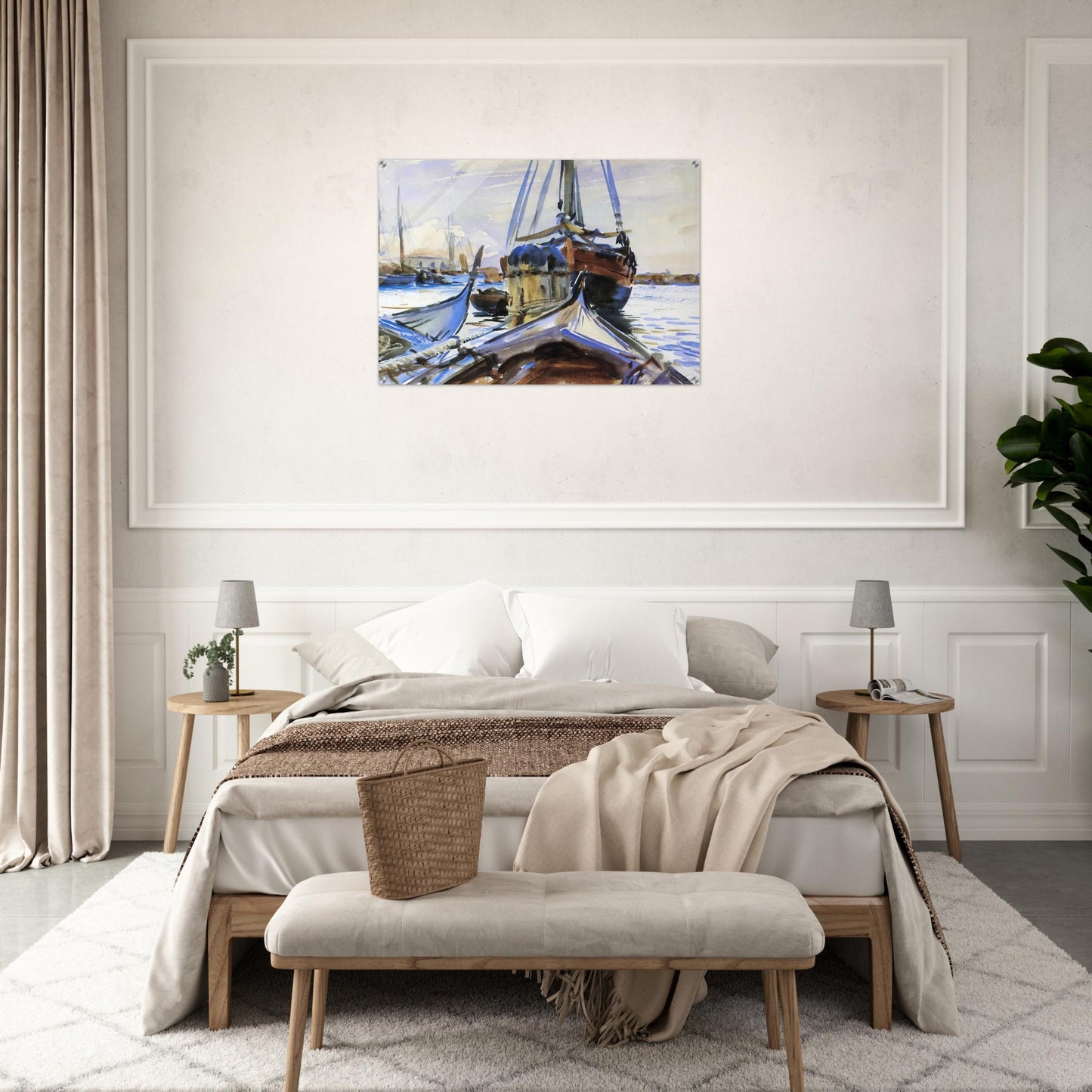 Venice - John Singer Sargent Acrylic Print - 70x100 cm / 28x40″ inches | John Singer Sargent Wall Art | John Singer Sargent Prints