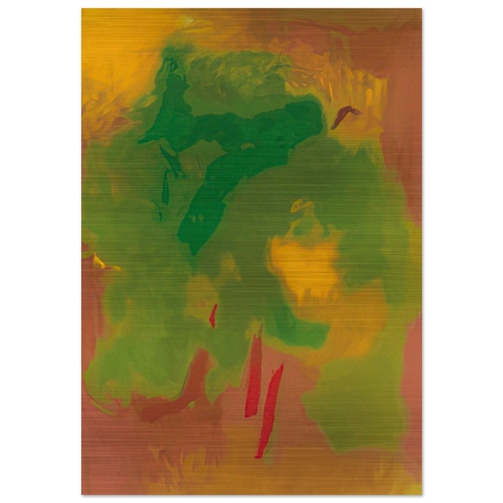 VISION 1991 - Esteban Vicente Brushed Aluminum Print - 70x100 cm / 28x40 inches | Esteban Vicente Aluminum Print | Esteban Vicente Prints