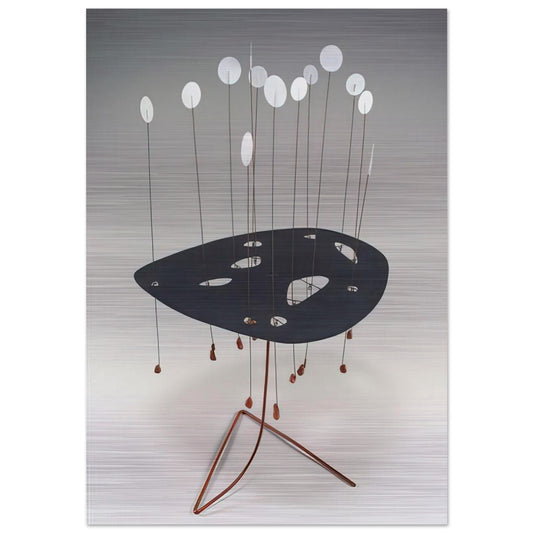 ASPEN 1948 - Alexander Calder Brushed Aluminum Print - 70x100 cm / 28x40 inches | Alexander Calder Aluminum Print | Alexander Calder Prints