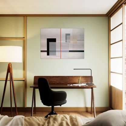 K VII - Laszlo Moholy-Nagy Brushed Aluminum Print - 70x100 cm / 28x40 inches | Laszlo Moholy-Nagy Aluminum Print | Laszlo Moholy-Nagy Prints