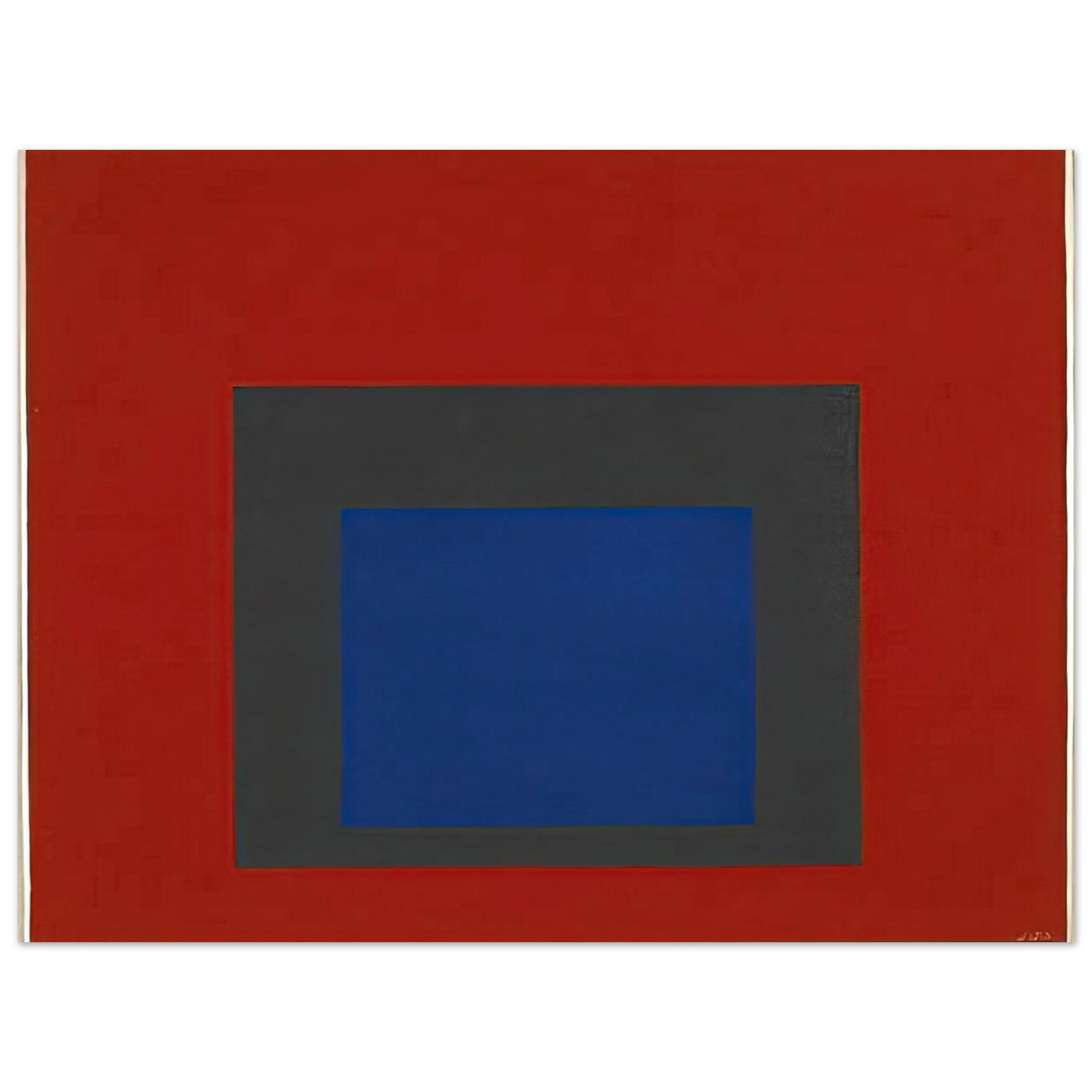 Josef Albers - HOMAGE TO THE SQUARE 1950 Fine Art Poster - Default Title
