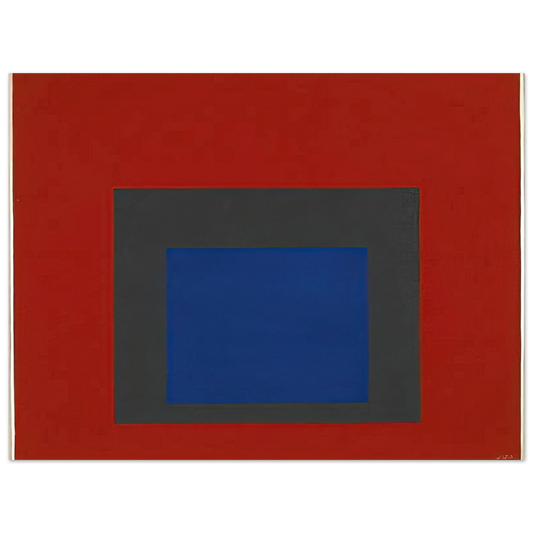 Josef Albers - HOMAGE TO THE SQUARE 1950 Fine Art Poster - Default Title