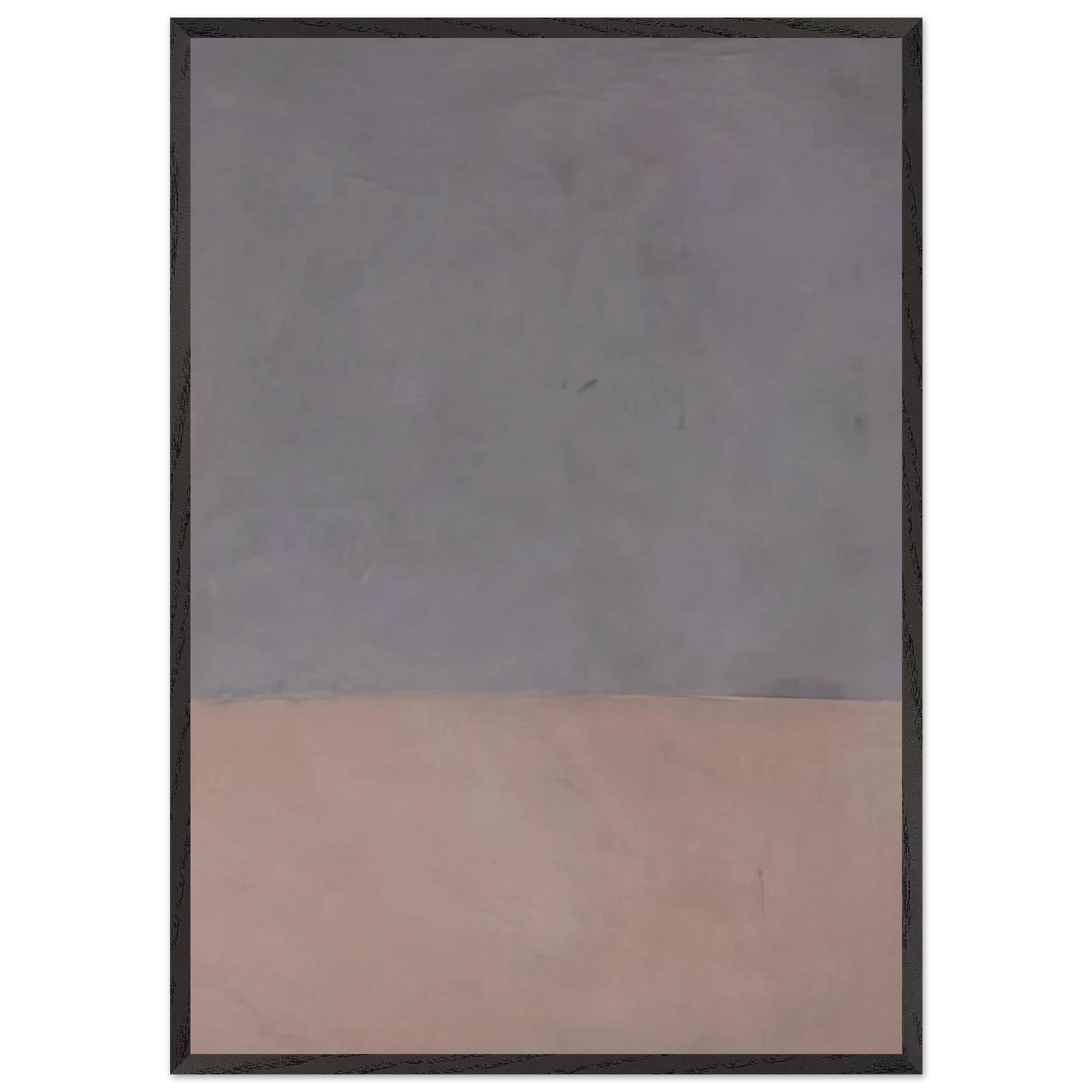 Untitled Gray and Mauve - 1969 - Mark Rothko Framed Art Print – Black Wooden Frame - Default Title - -Framed Art Print