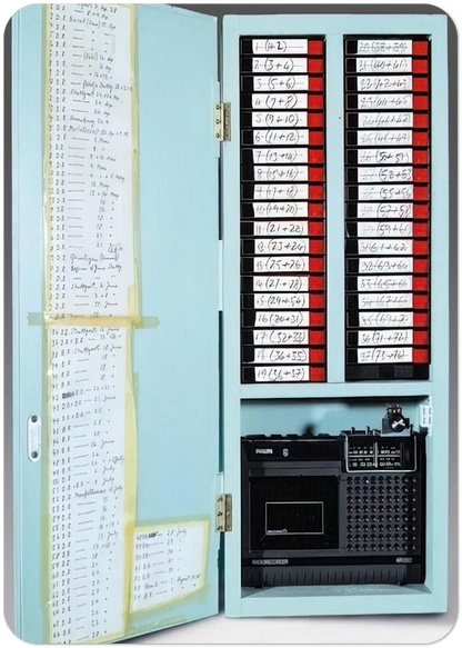 Lorelei, The Long Distance Sonata - 1978 By Dieter Roth Pack of 10 Post Cards | Dieter Roth Post Cards | A6 (10.5 x 14.8 cm) - 4.1 x 5.8 inches