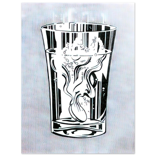 Roy Lichtenstein - ALKA SELTZER 1966 Fine Art Poster - Default Title
